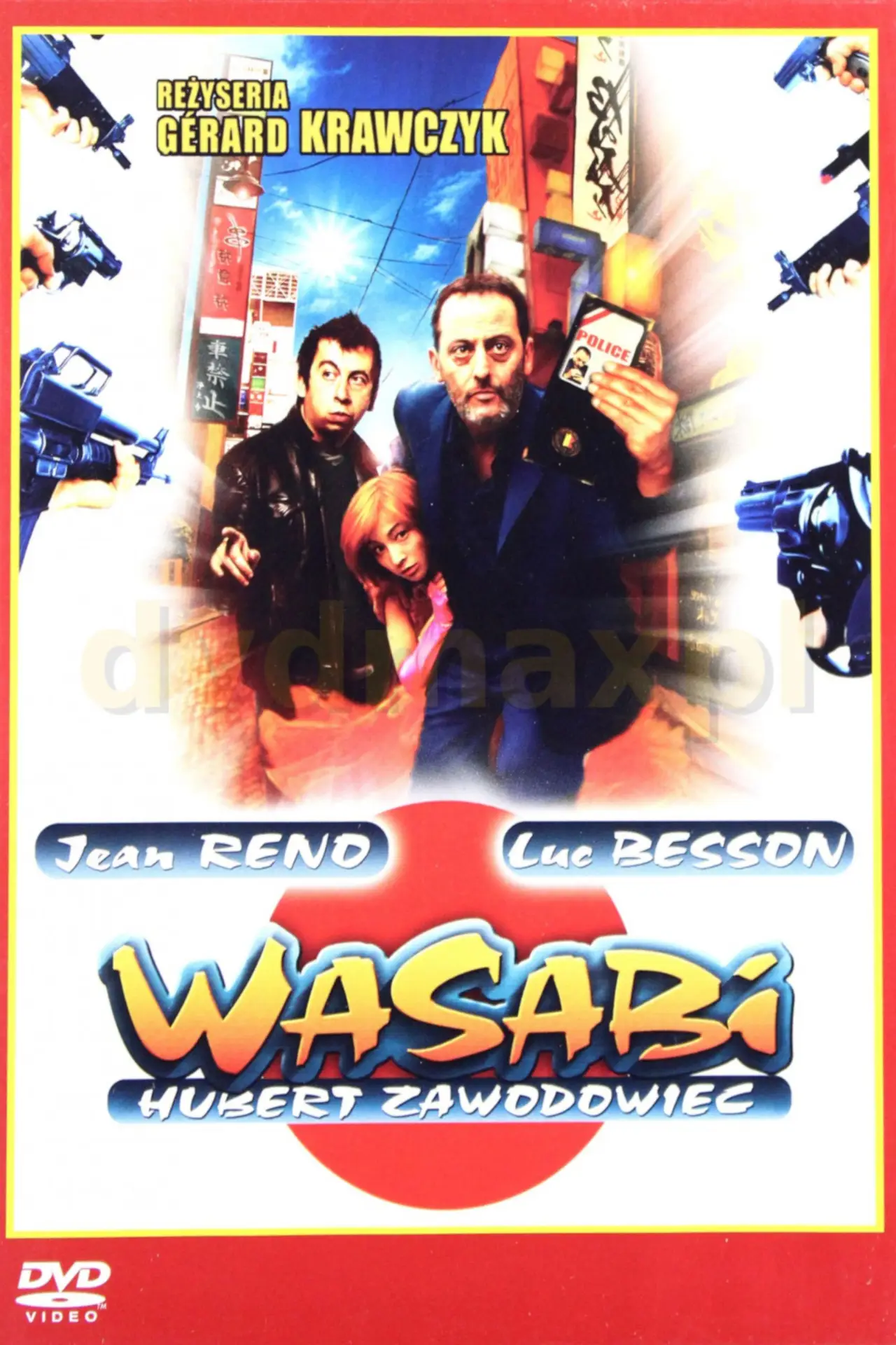 Plakat filmowy "Wasabi - Hubert Zawodowiec"