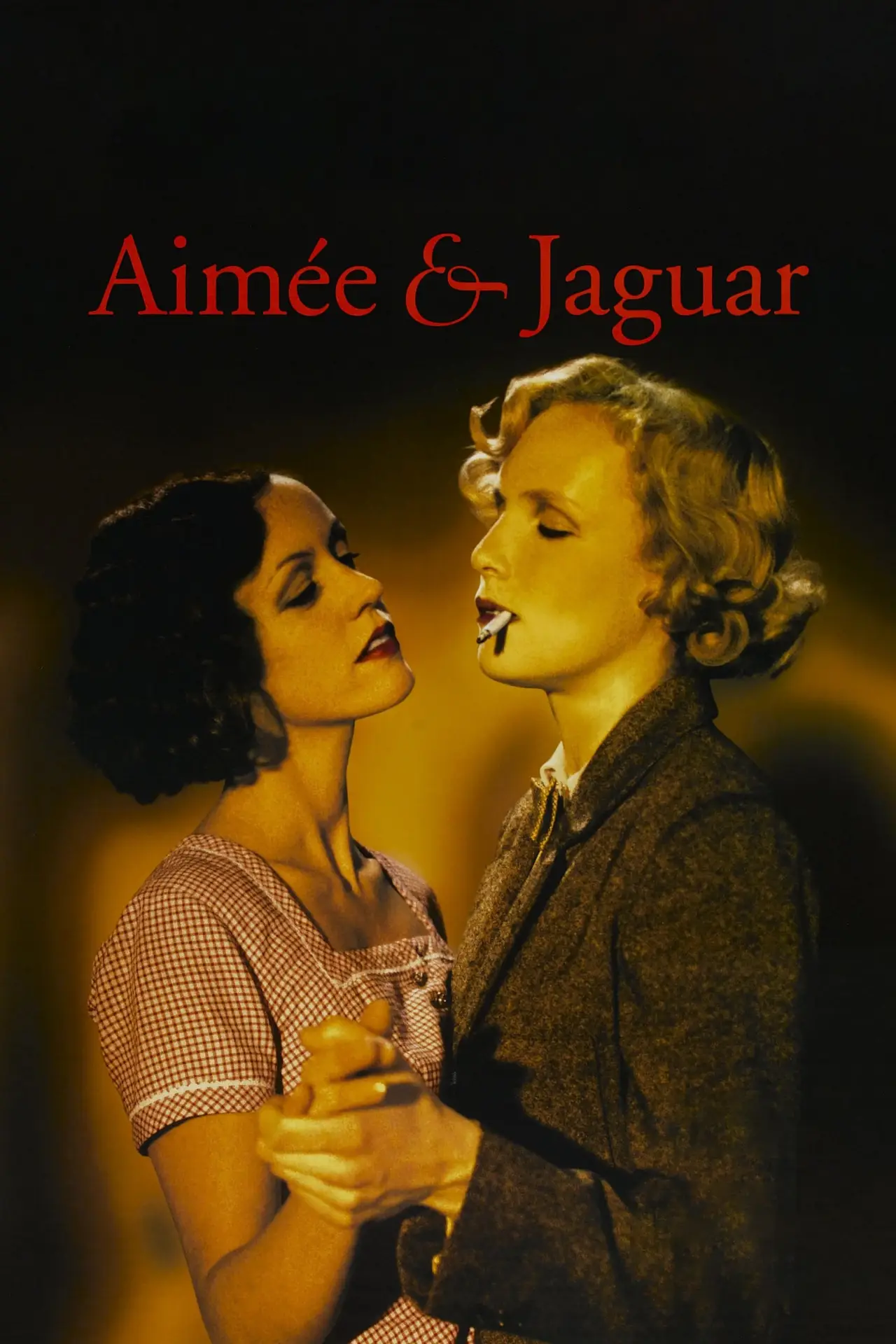 Plakat filmowy "Aimée i Jaguar"