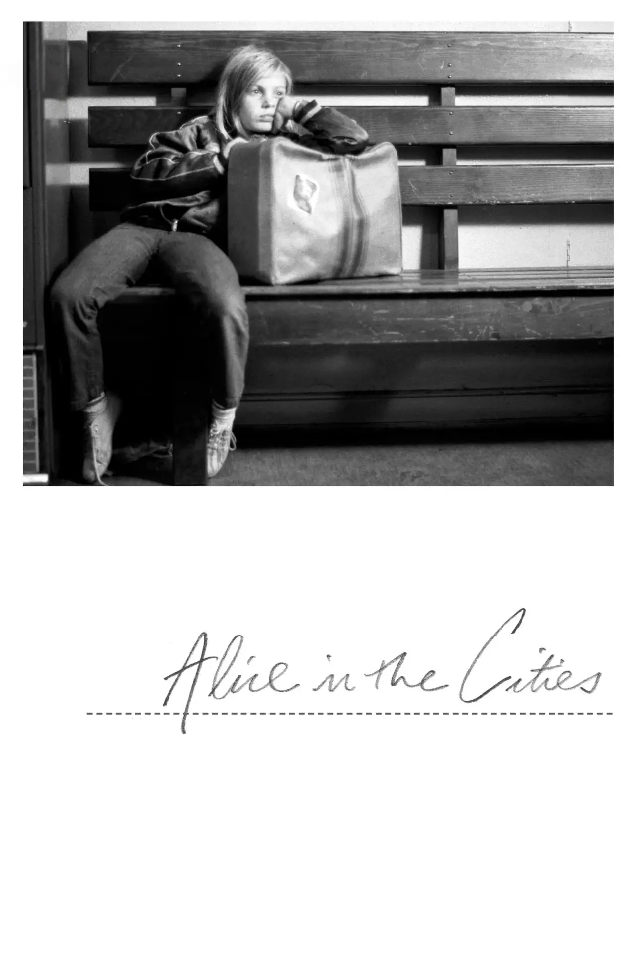 Plakat filmowy "Alicja w miastach"