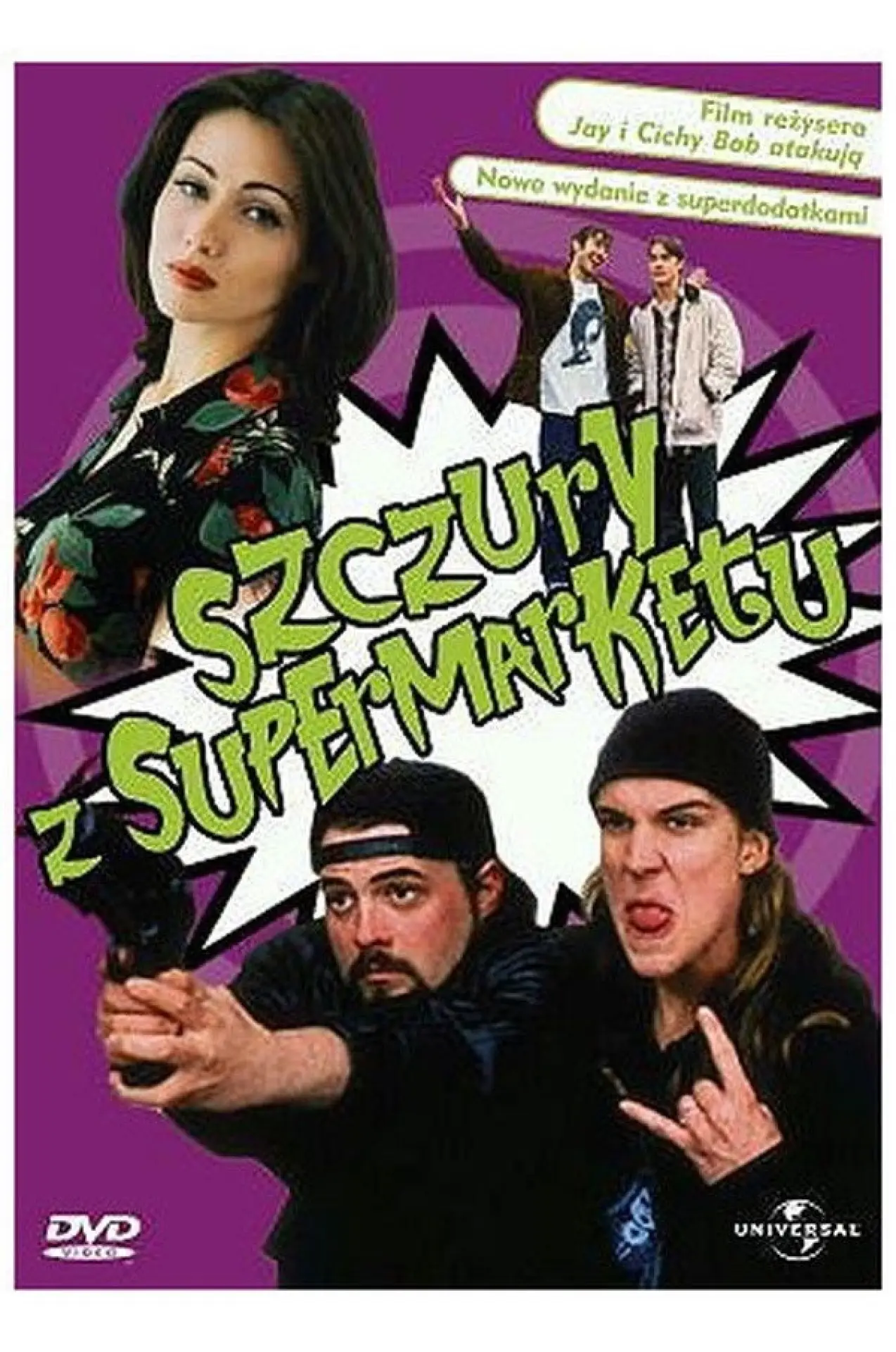 Plakat filmowy "Szczury z supermarketu"