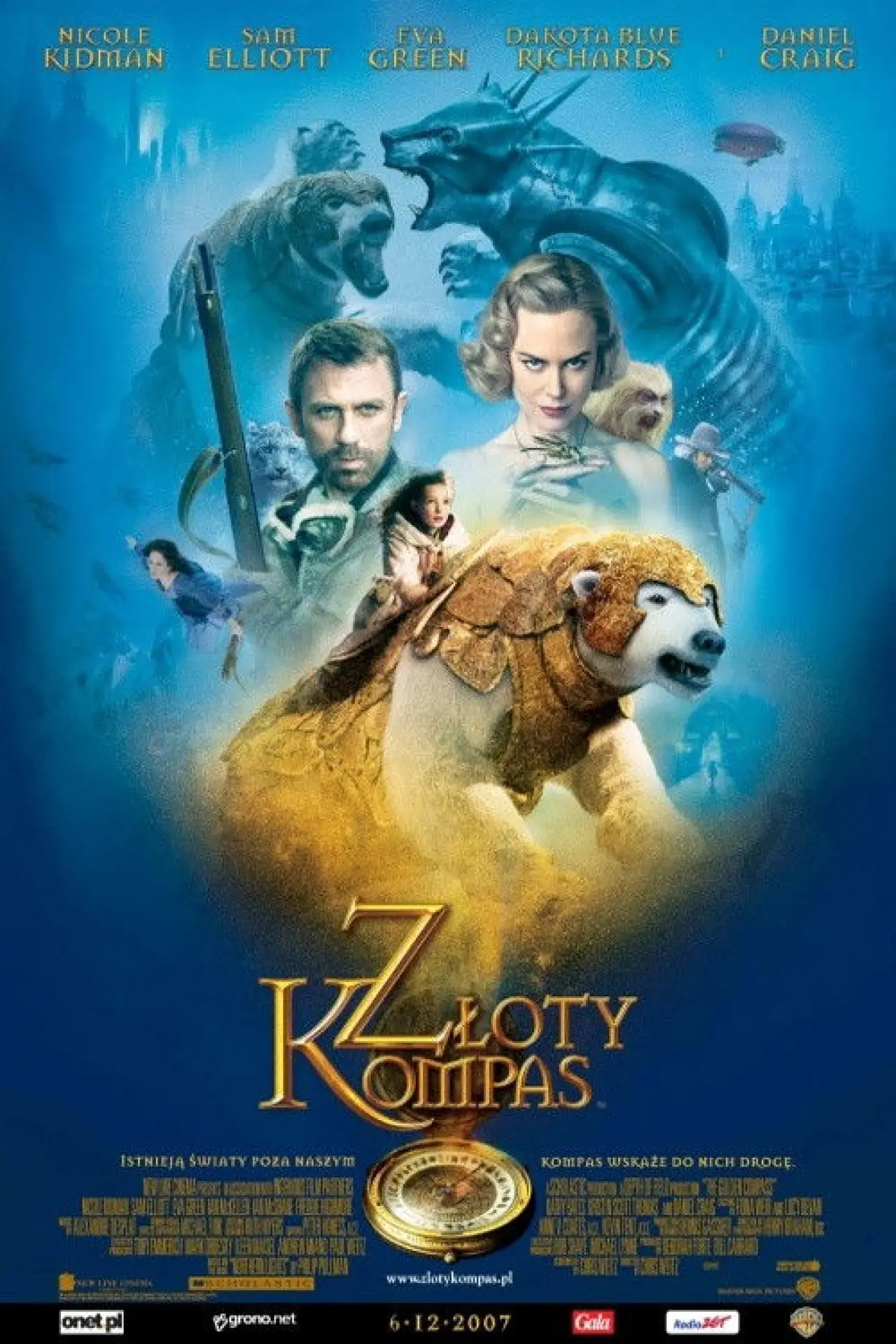 Plakat filmowy "Złoty Kompas"