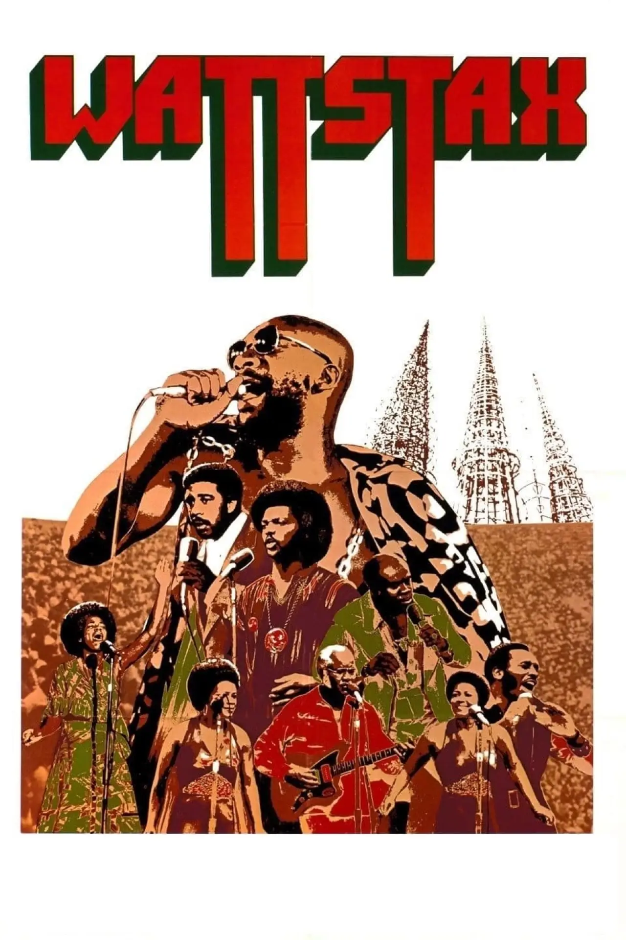 Plakat filmowy "Wattstax"