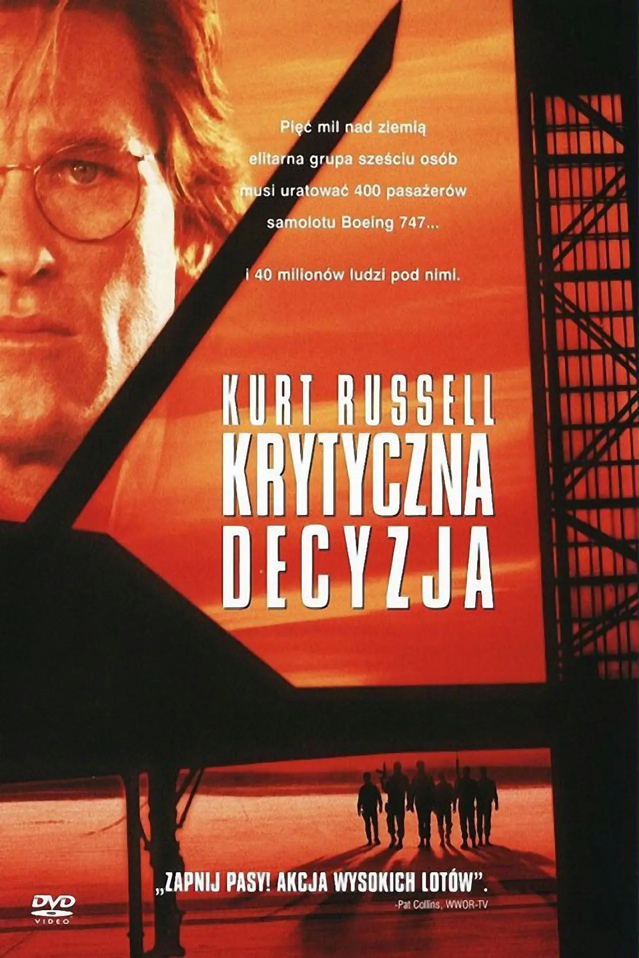 Plakat filmowy "Krytyczna Decyzja"