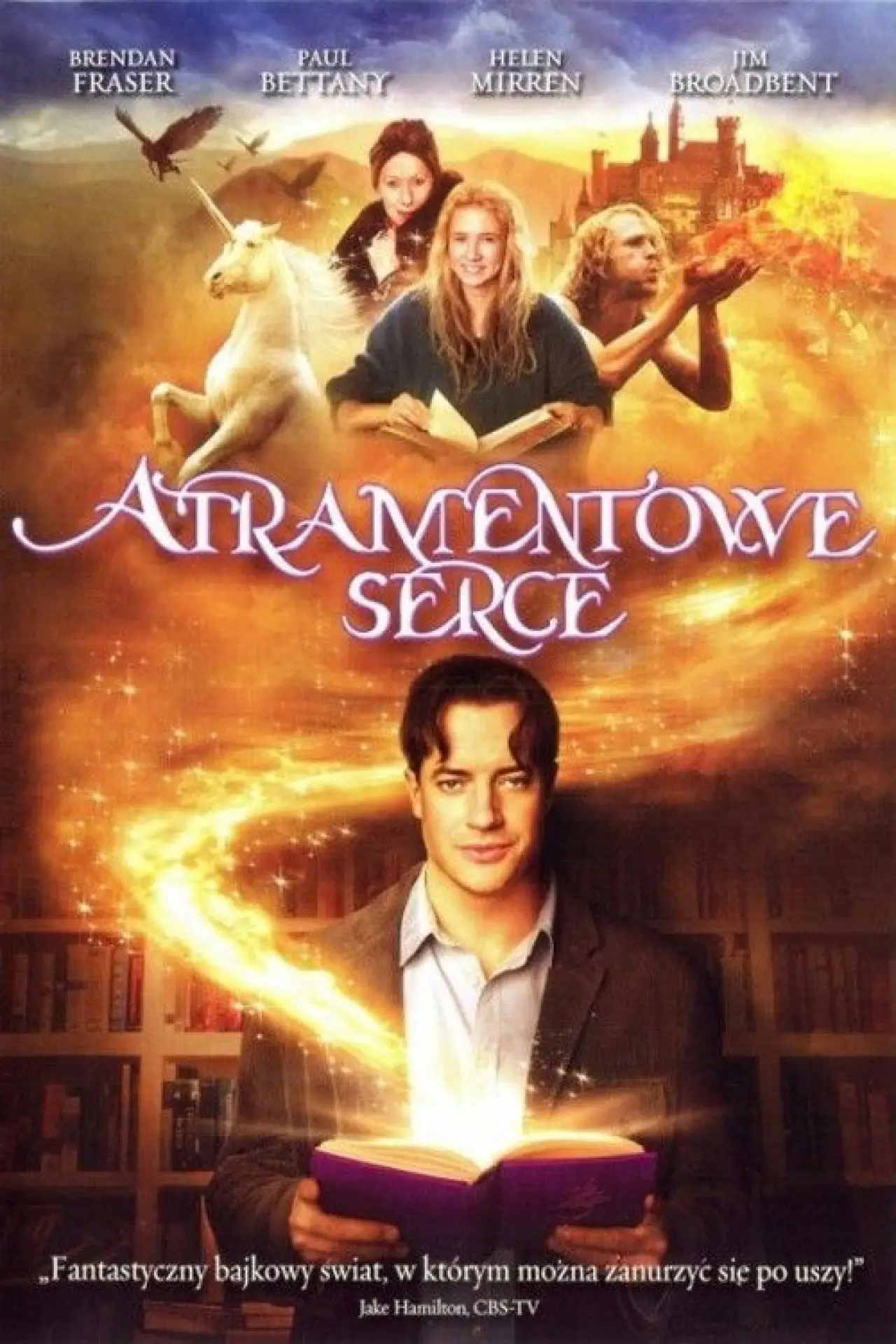 Plakat filmowy "Atramentowe serce"