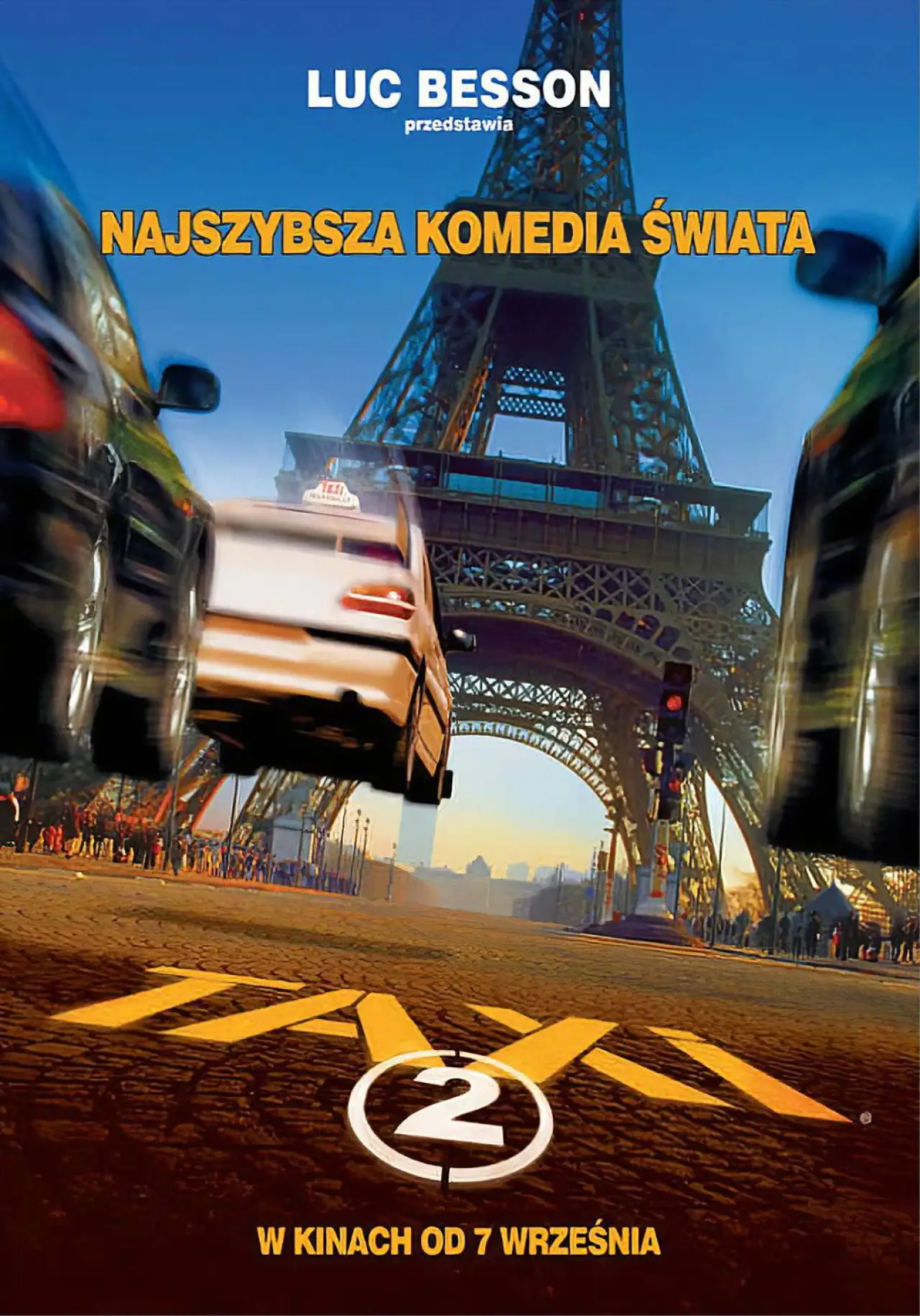 Plakat filmowy "Taxi 2"