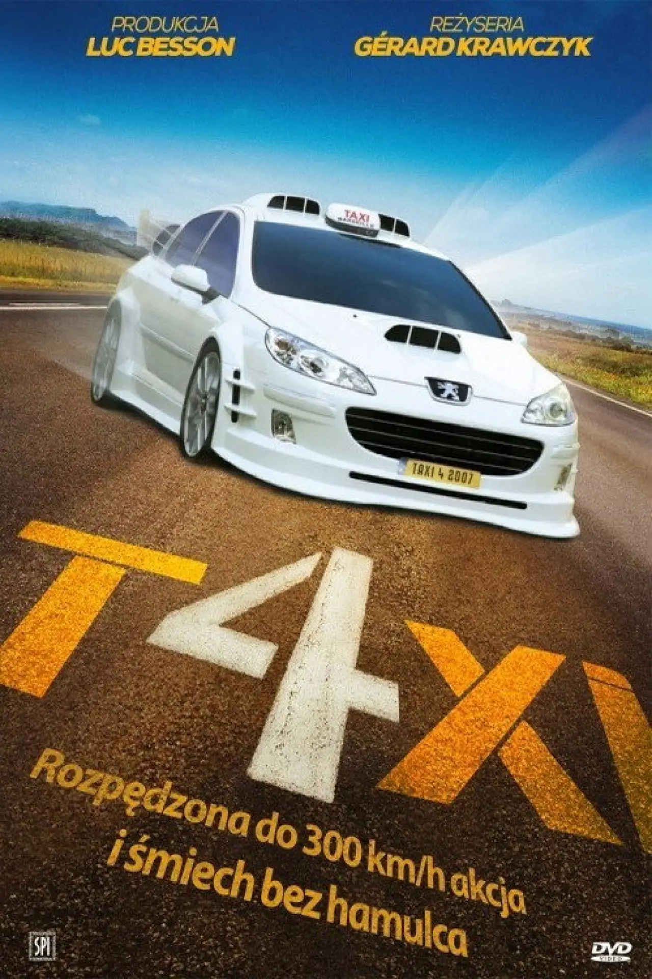 Plakat filmowy "Taxi 4"