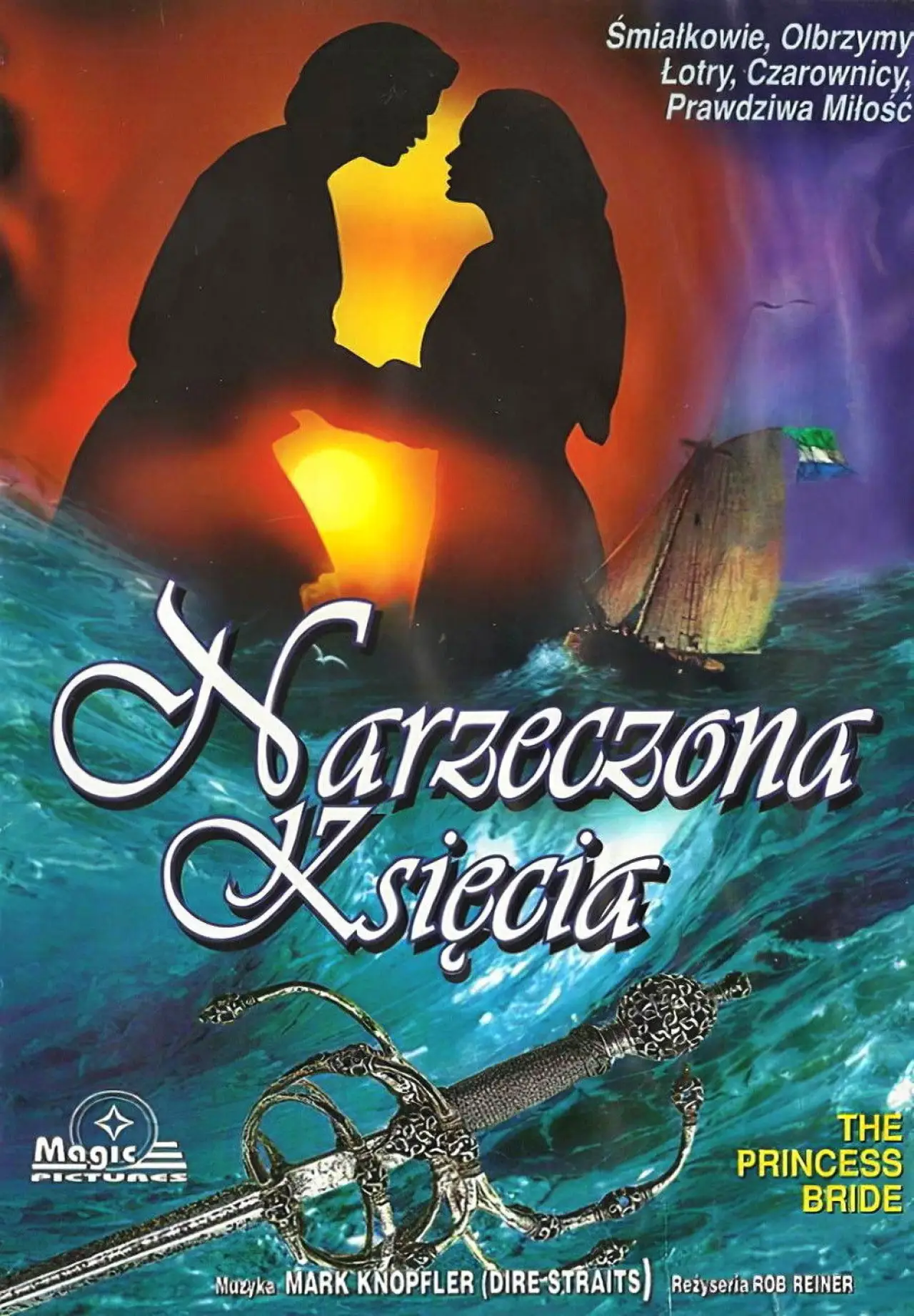 Plakat filmowy "Narzeczona dla księcia"