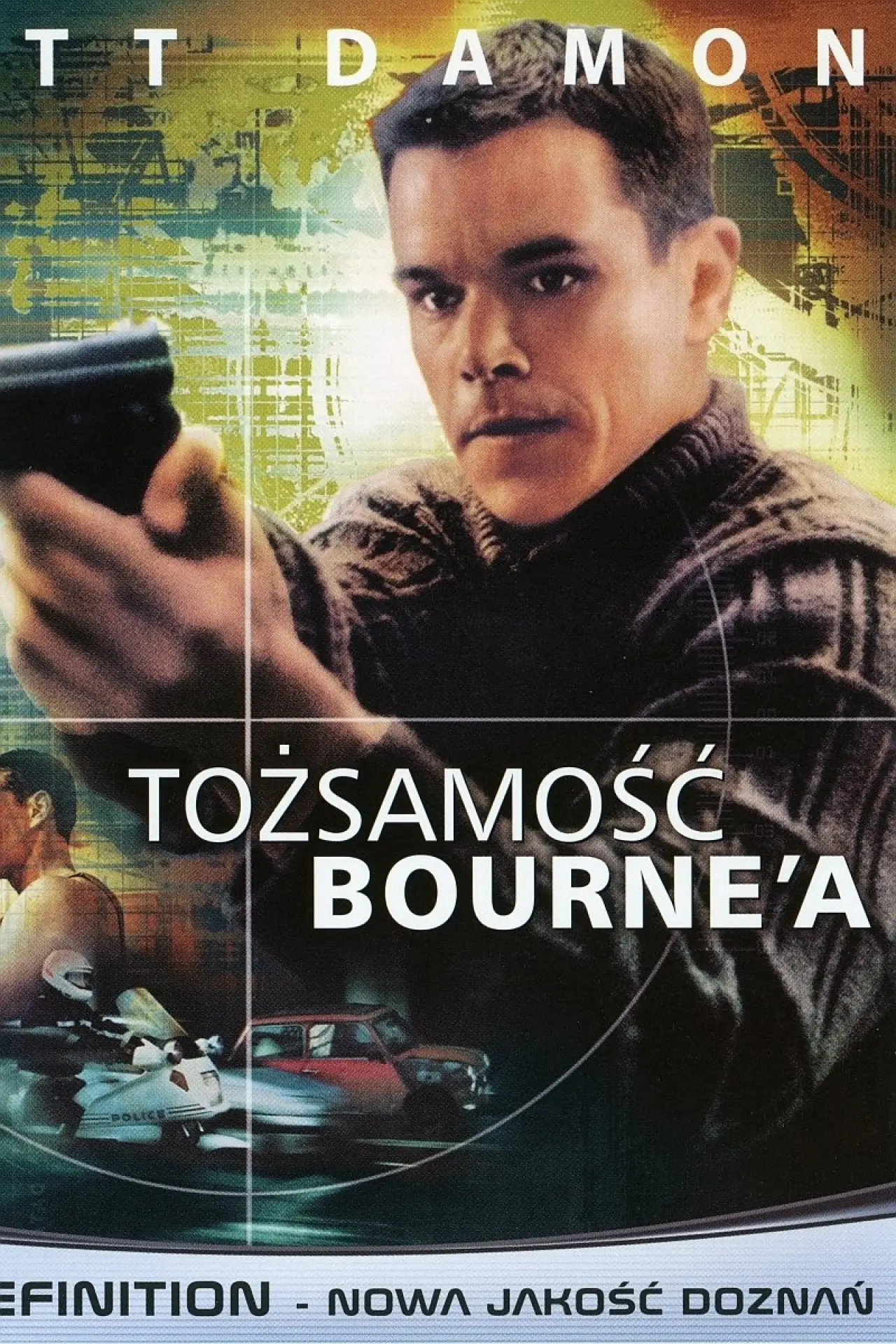 Plakat filmowy "Tożsamość Bourne