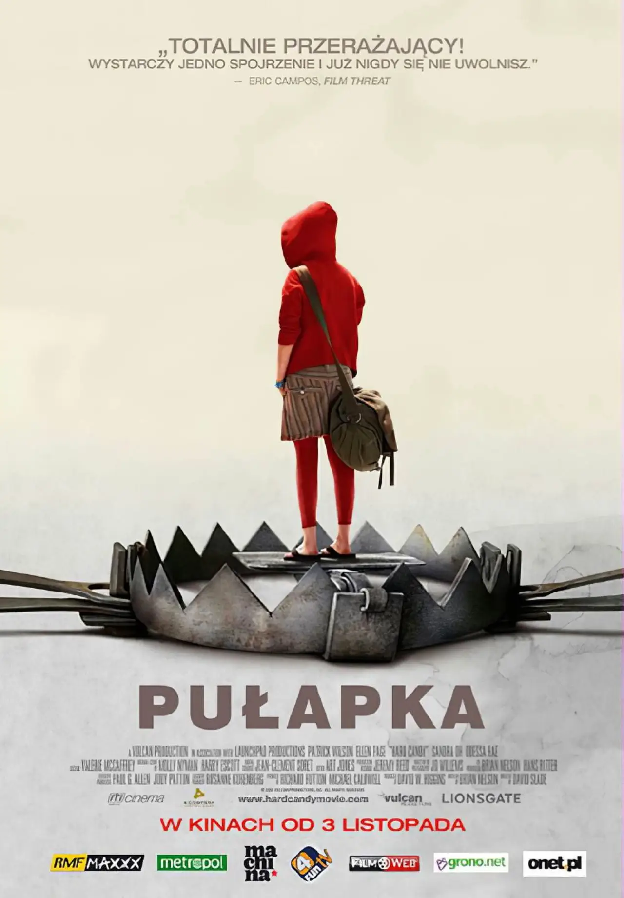 Plakat filmowy "Pułapka"