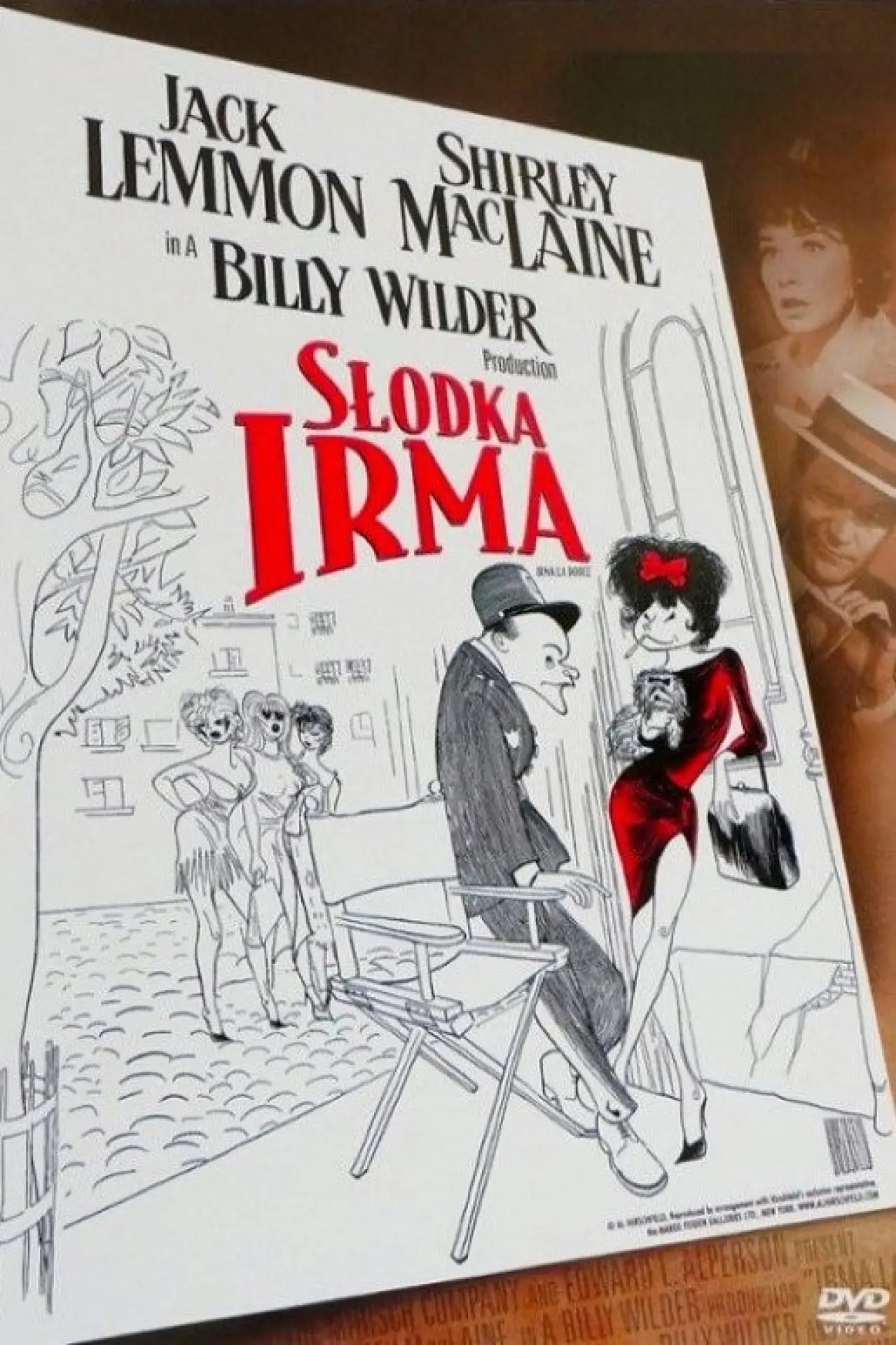 Plakat filmowy "Słodka Irma"