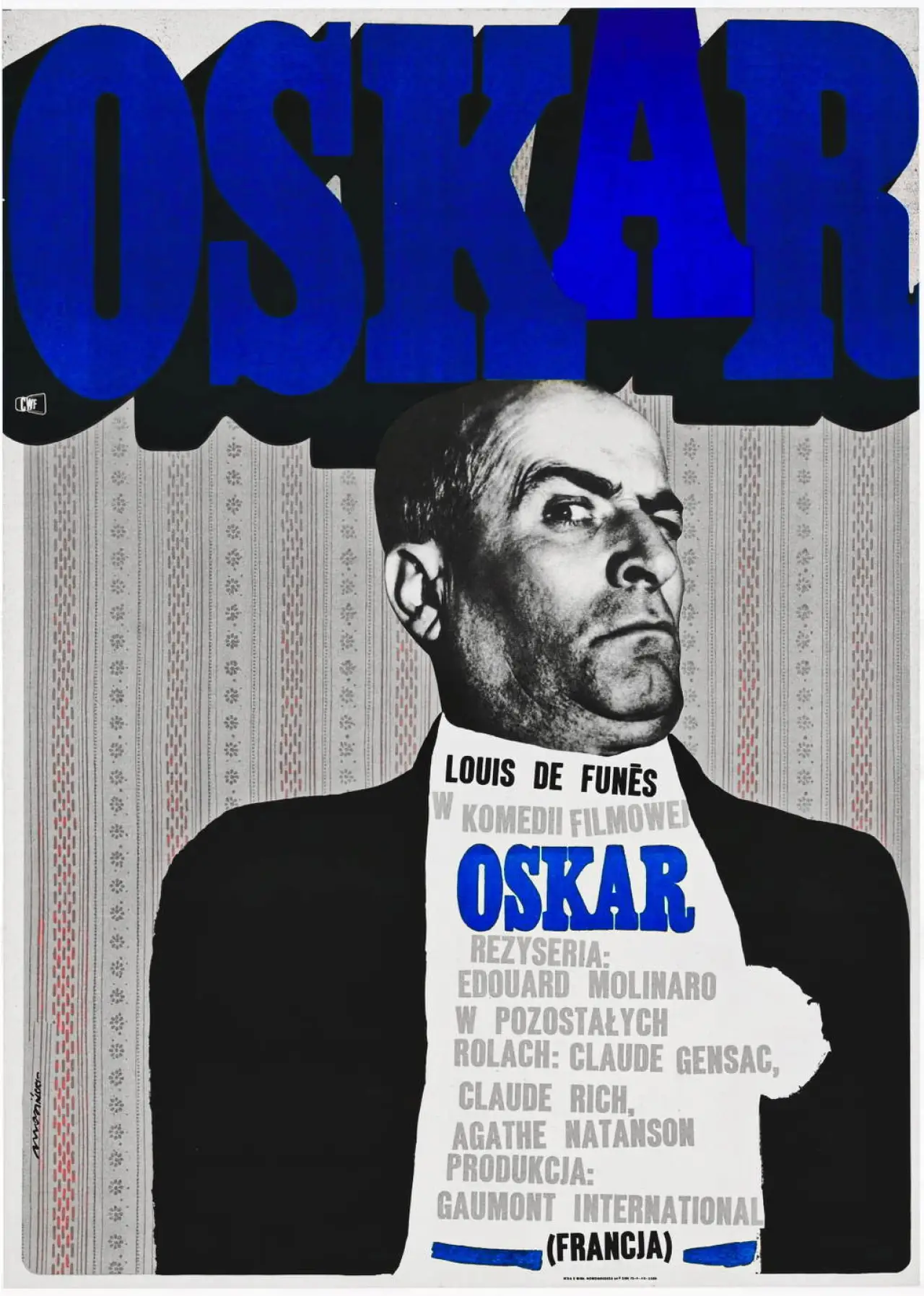 Plakat filmowy "Oskar"
