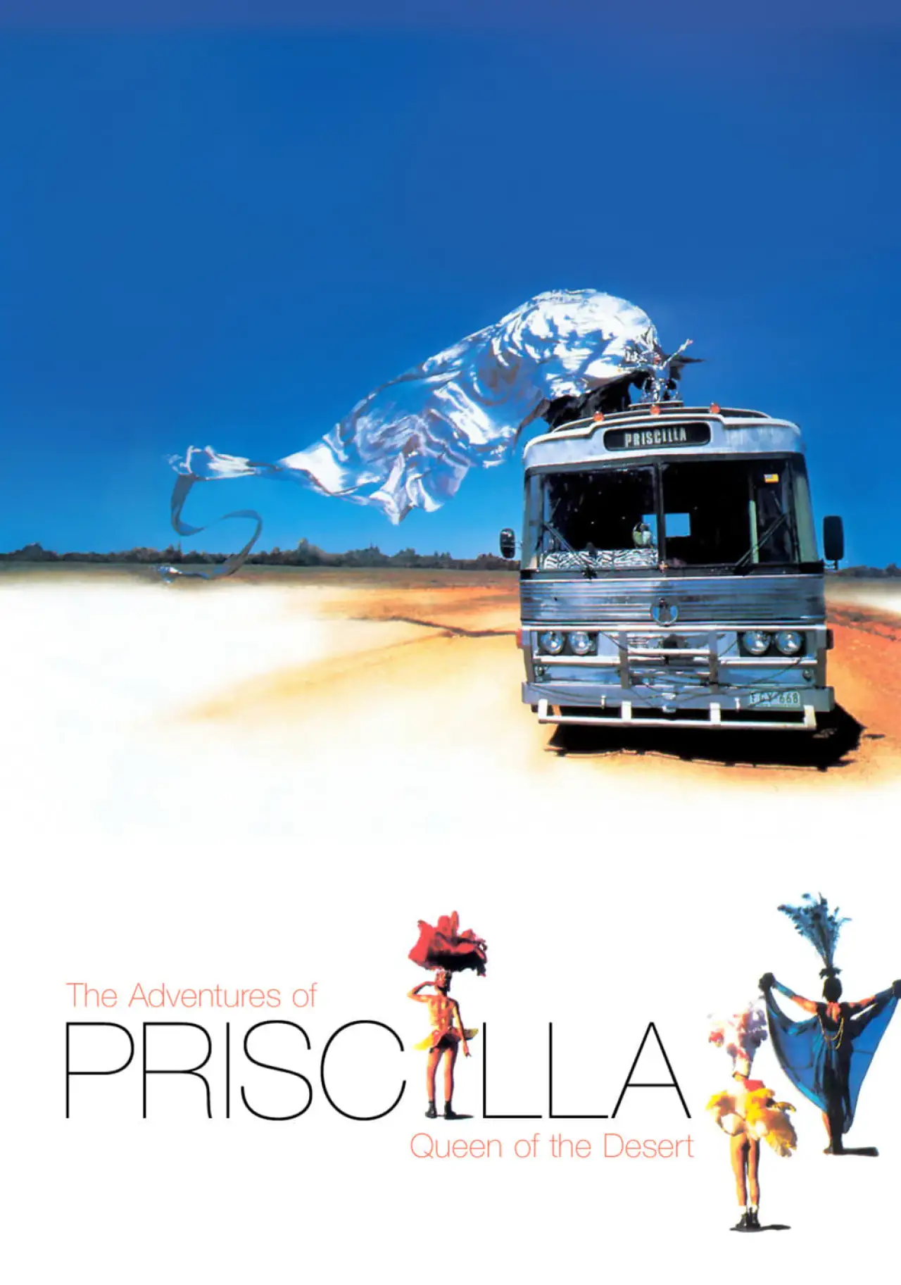 Plakat filmowy "Priscilla, królowa pustyni"
