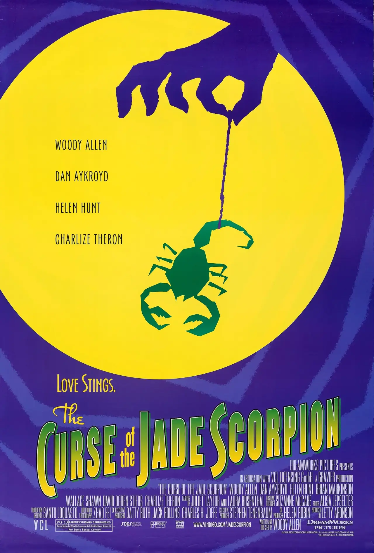 Plakat filmowy "Klątwa skorpiona"