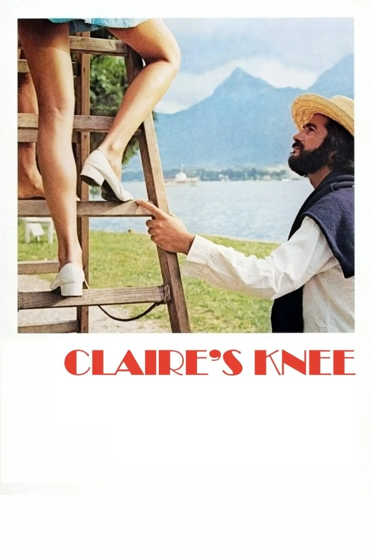 Plakat filmowy "Le Genou de Claire"