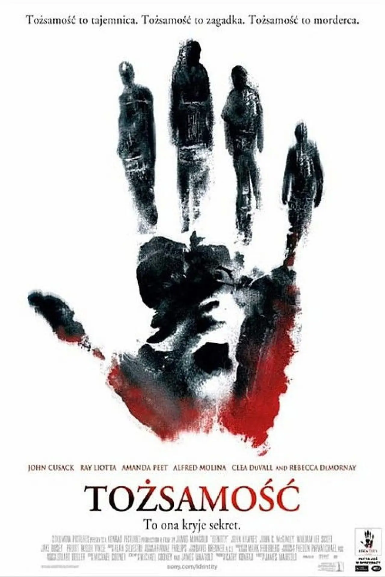 Plakat filmowy "Tożsamość"