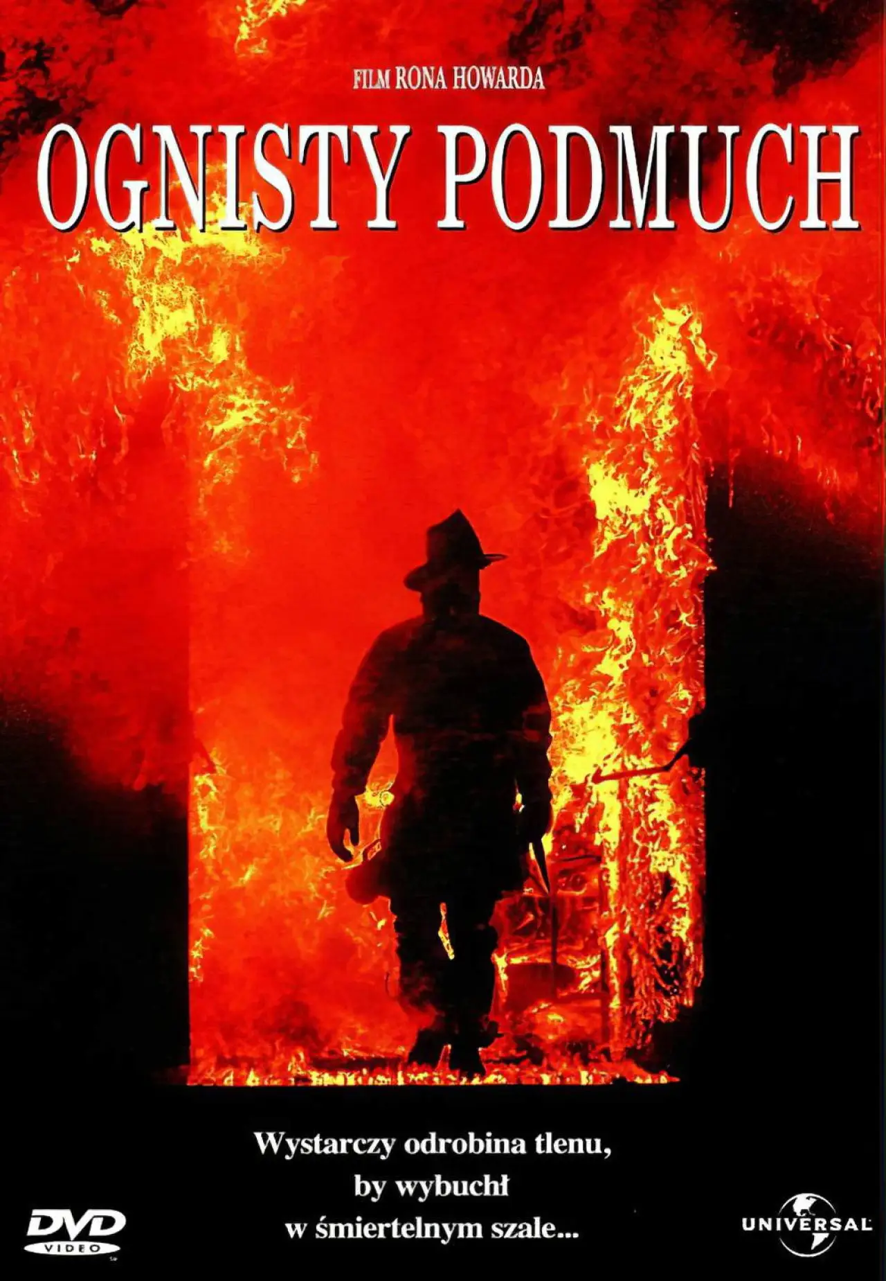 Plakat filmowy "Ognisty Podmuch"