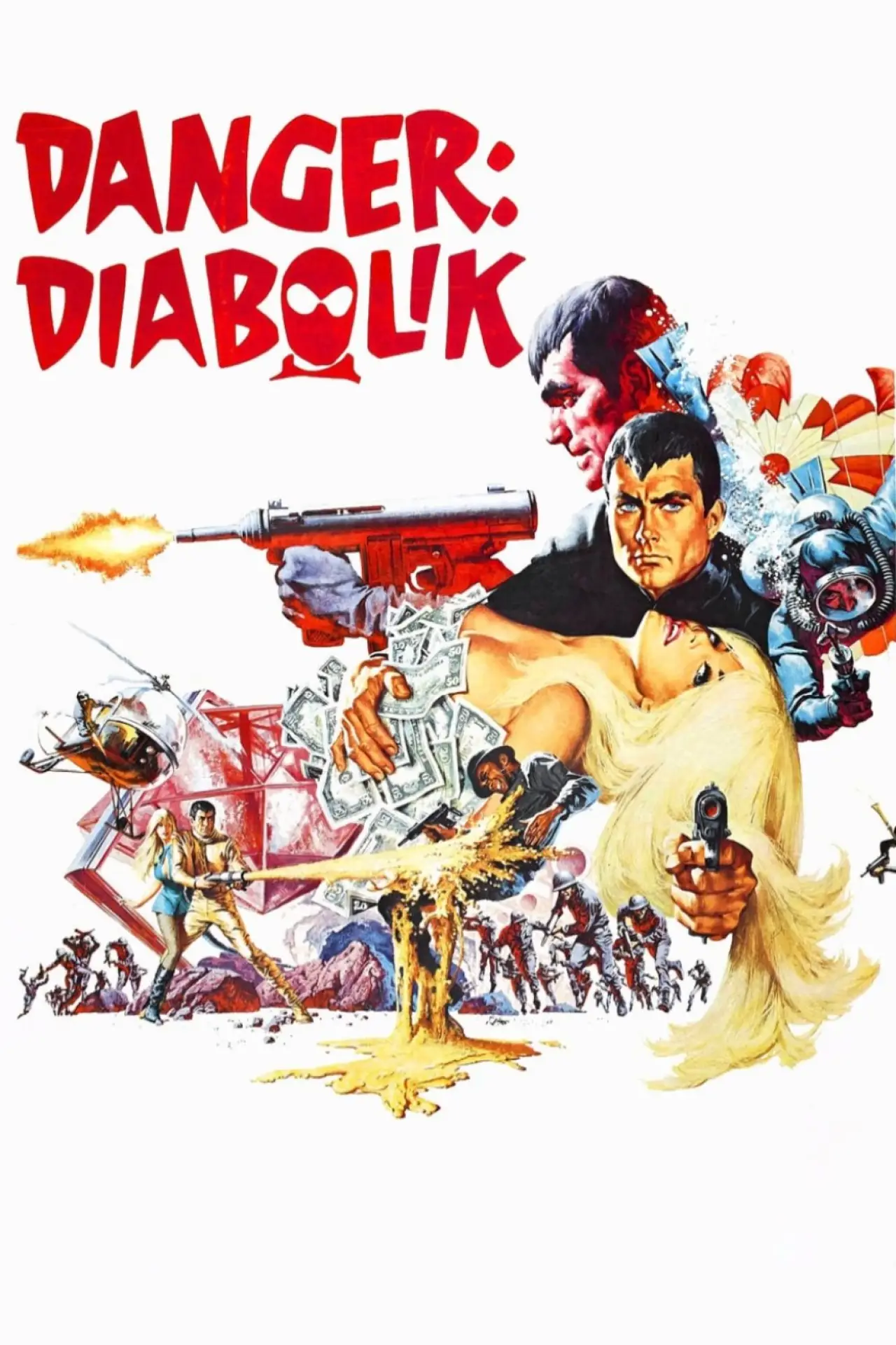 Plakat filmowy "Diabolik"