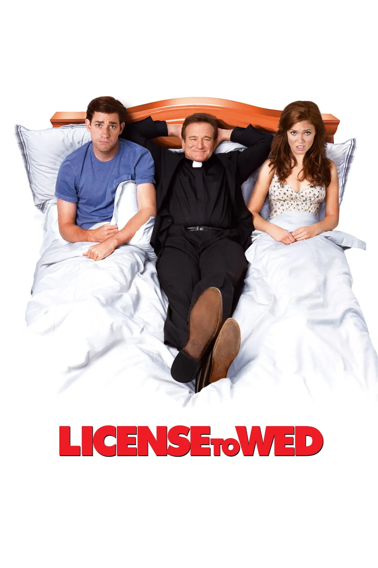 Plakat filmowy "Licencja na miłość"