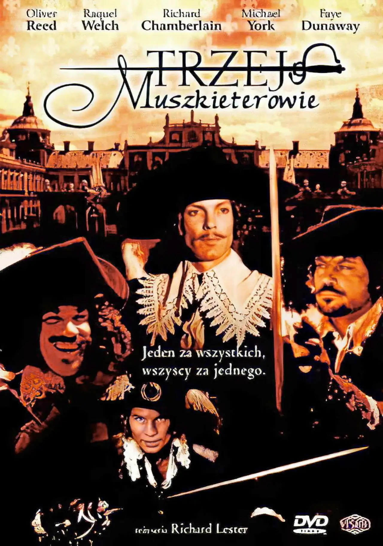 Plakat filmowy "Trzej muszkieterowie"