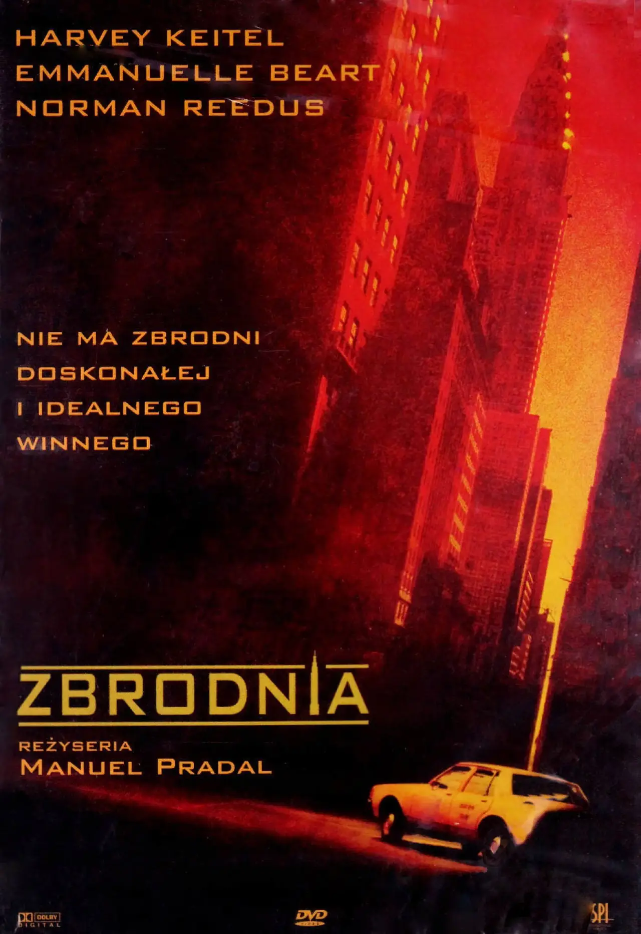 Plakat filmowy "Zbrodnia"