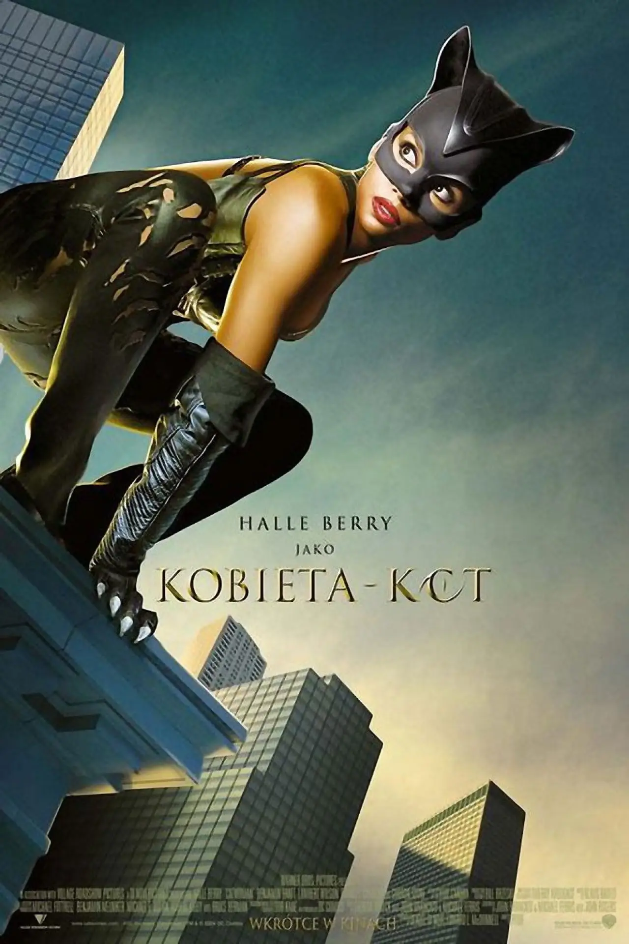 Plakat filmowy "Kobieta-Kot"