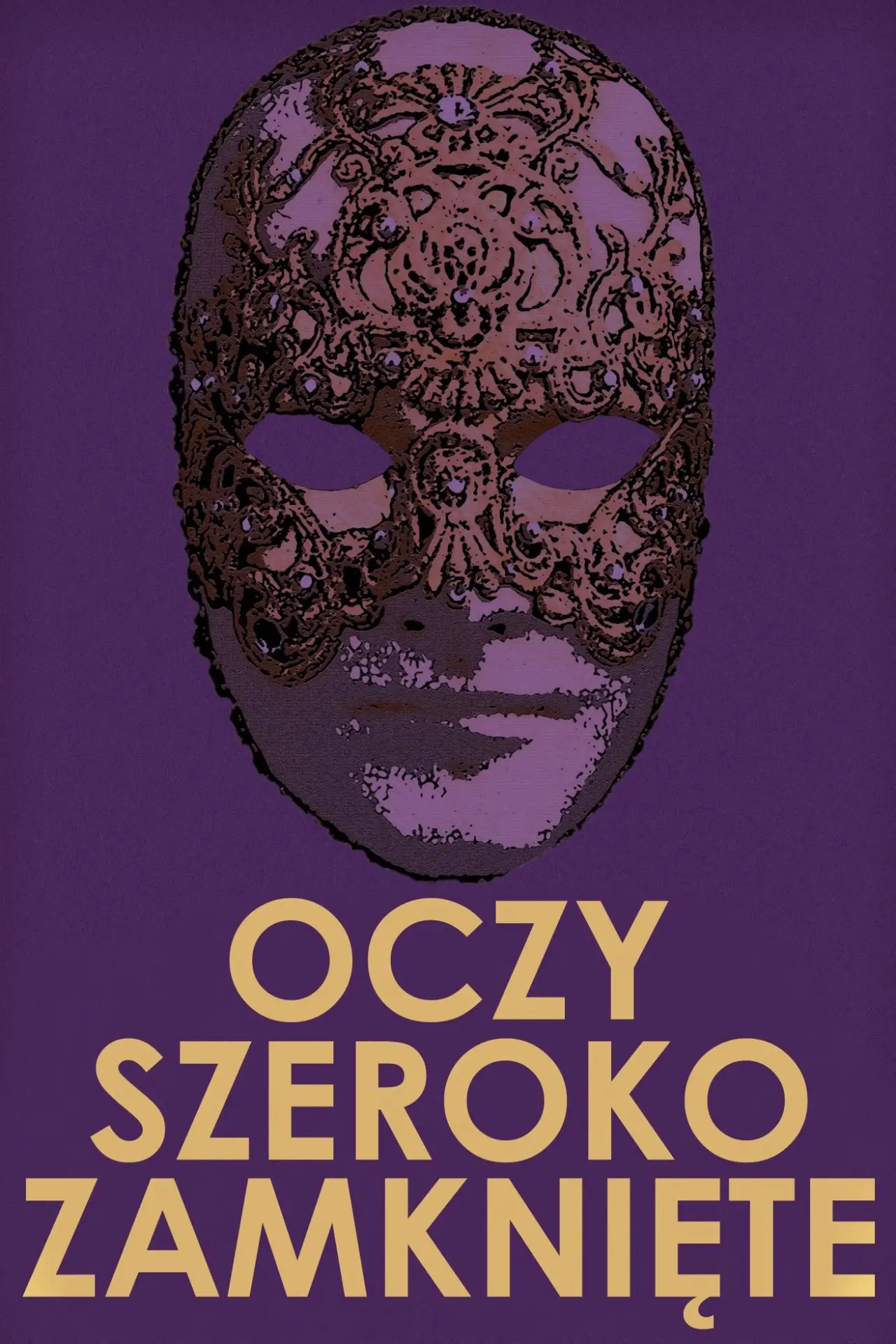 Plakat filmowy "Oczy szeroko zamknięte"