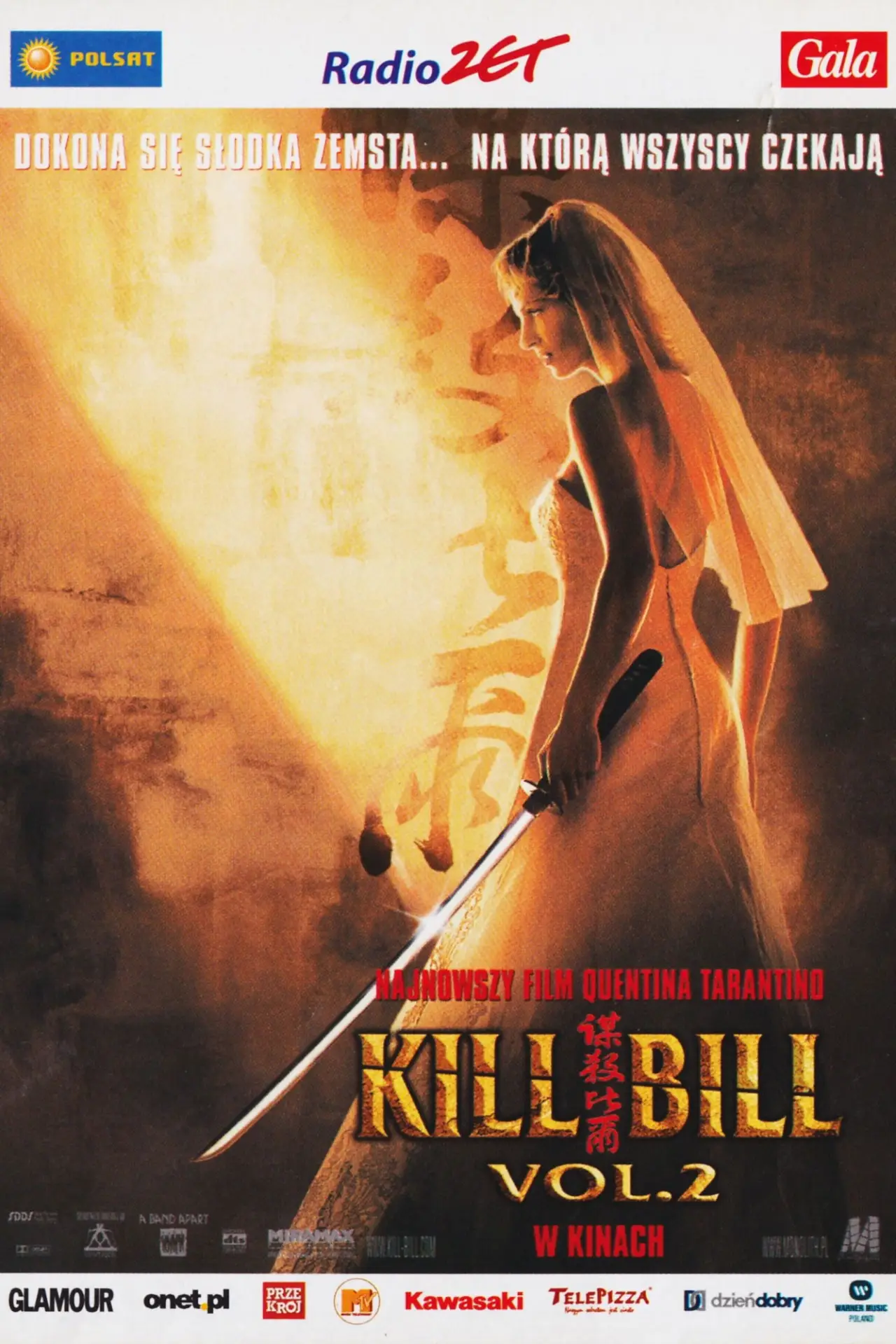 Plakat filmowy "Kill Bill 2"