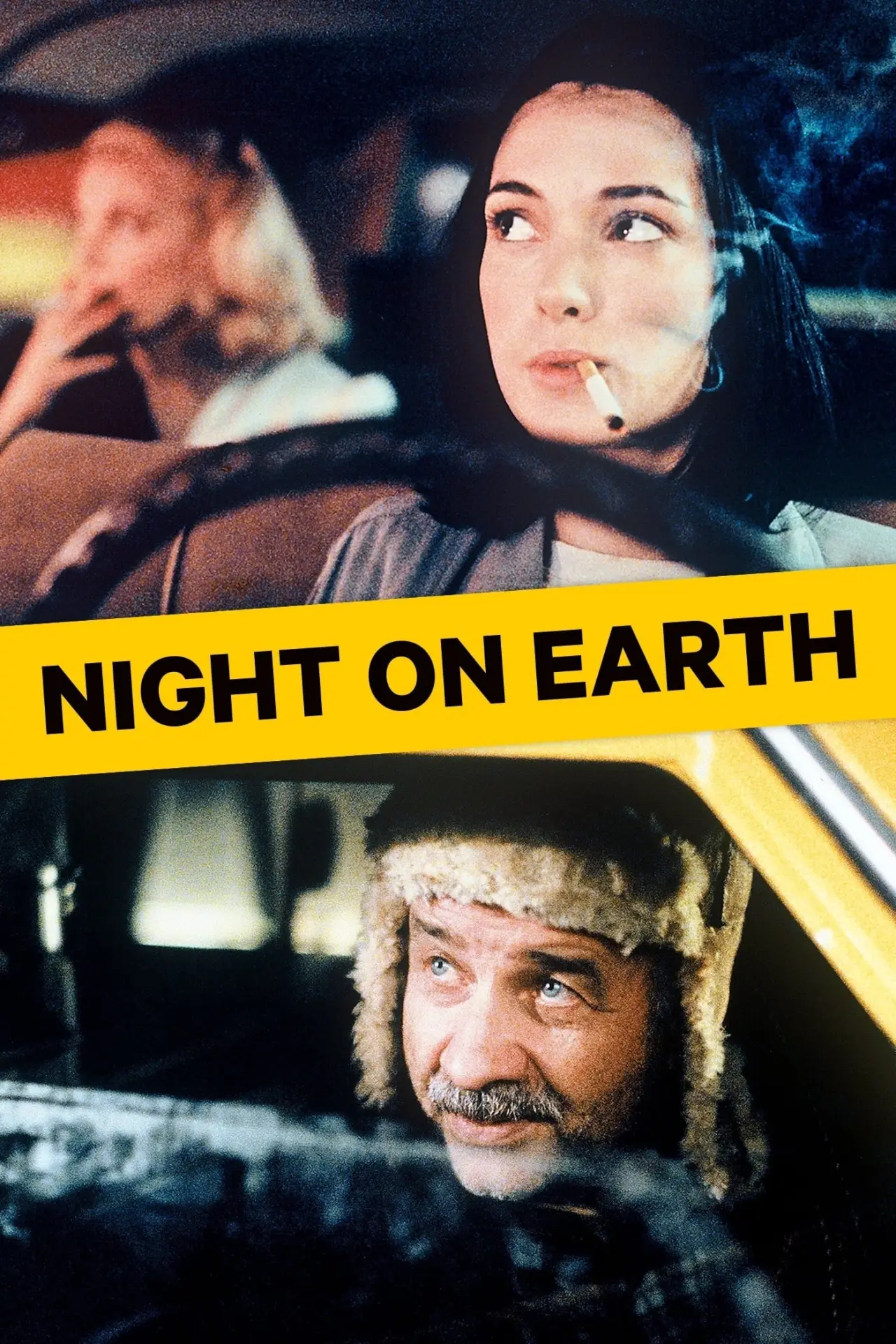 Plakat filmowy "Noc na Ziemi"