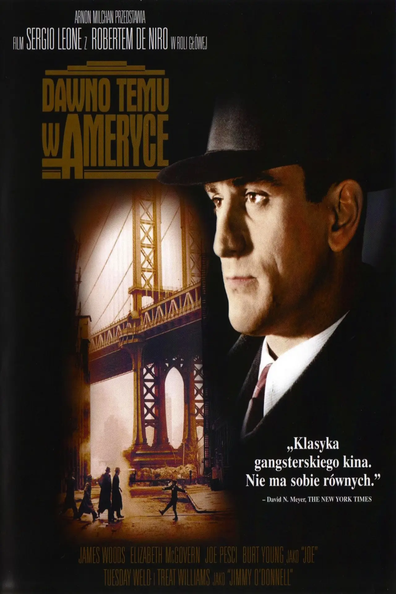 Plakat filmowy "Dawno temu w Ameryce"