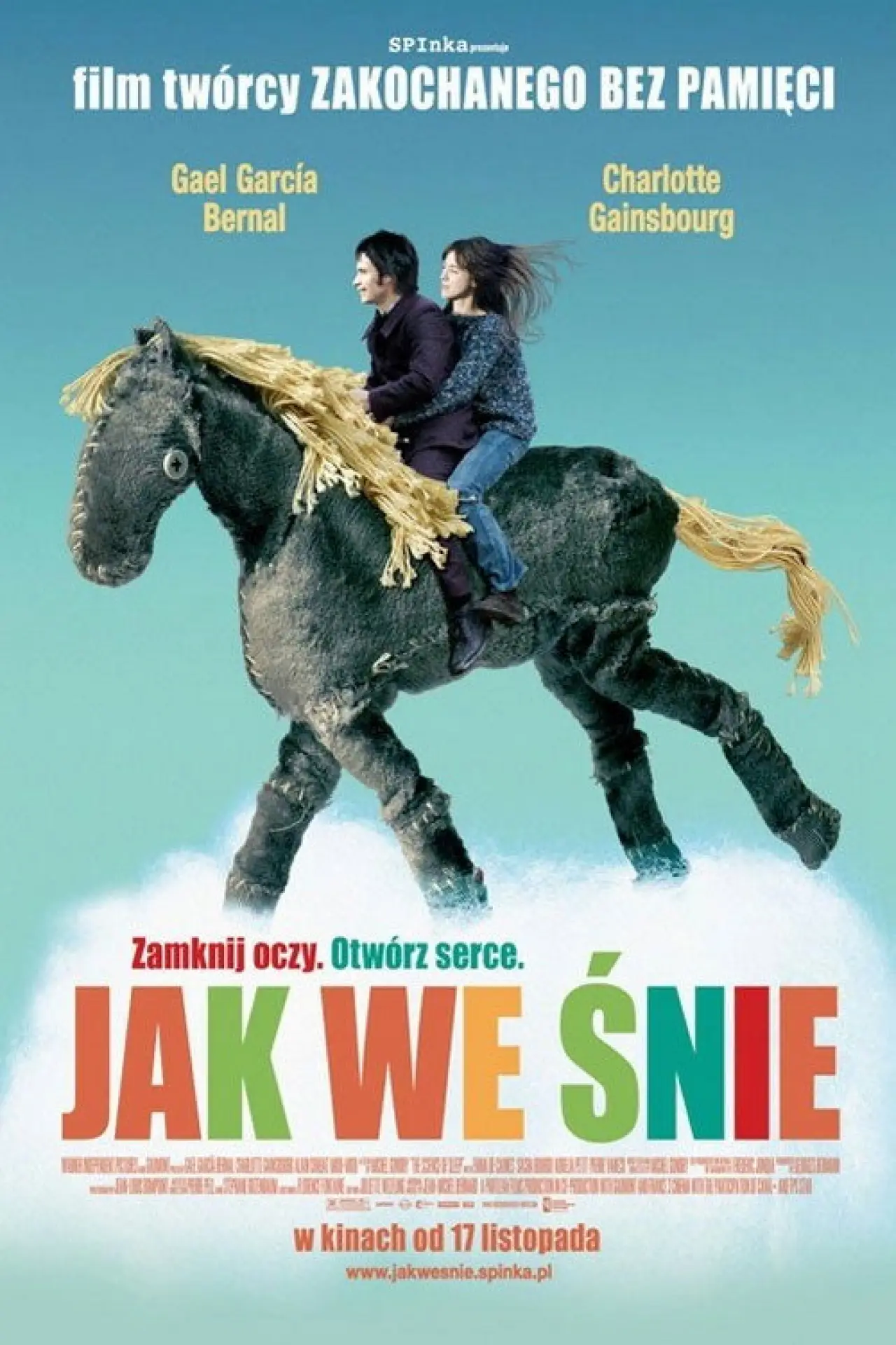 Plakat filmowy "Jak we śnie"