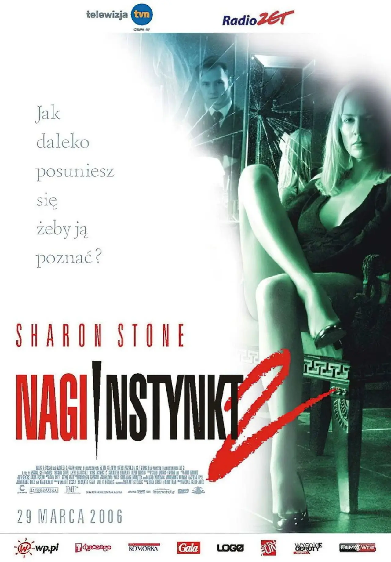 Plakat filmowy "Nagi Instynkt 2"