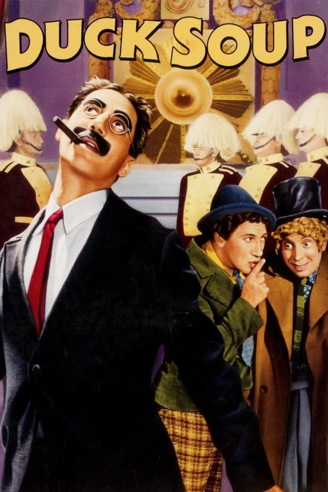 Plakat filmowy "Kacza zupa"