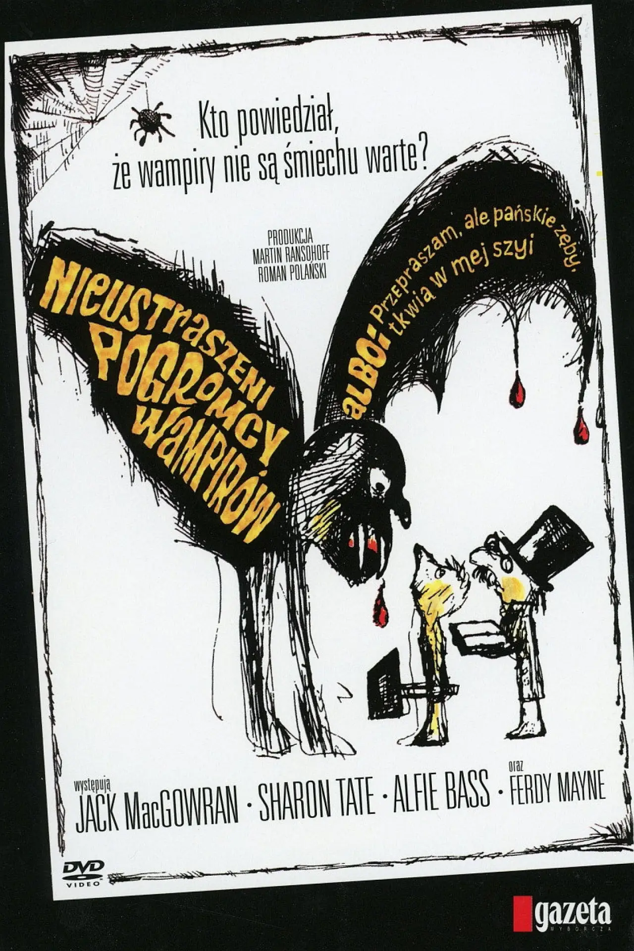 Plakat filmowy "Nieustraszeni pogromcy wampirów"