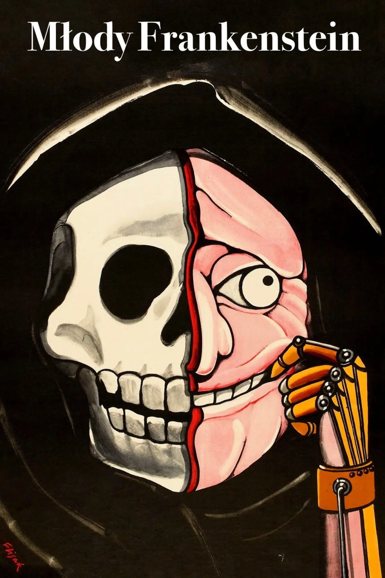 Plakat filmowy "Młody Frankenstein"