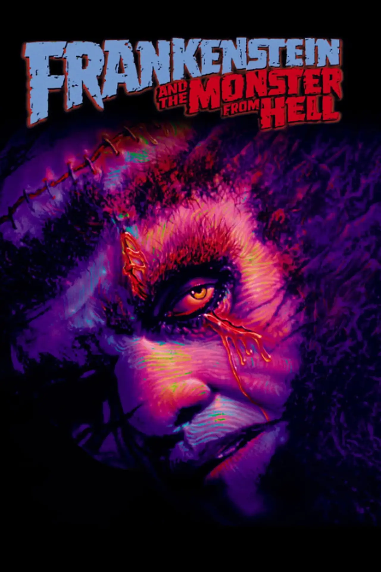 Plakat filmowy "Frankenstein i potwór z piekła"