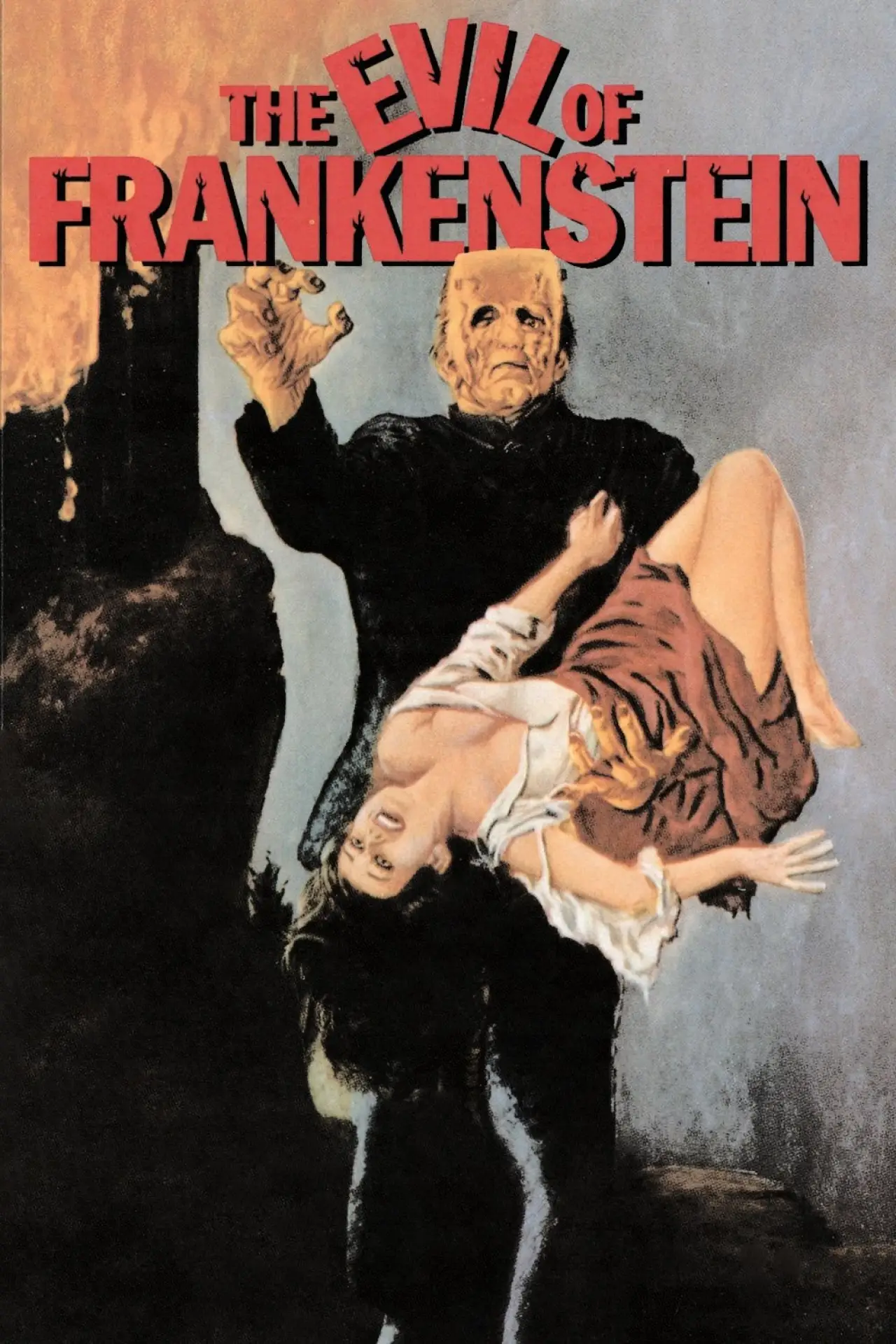 Plakat filmowy "Zło Frankensteina"