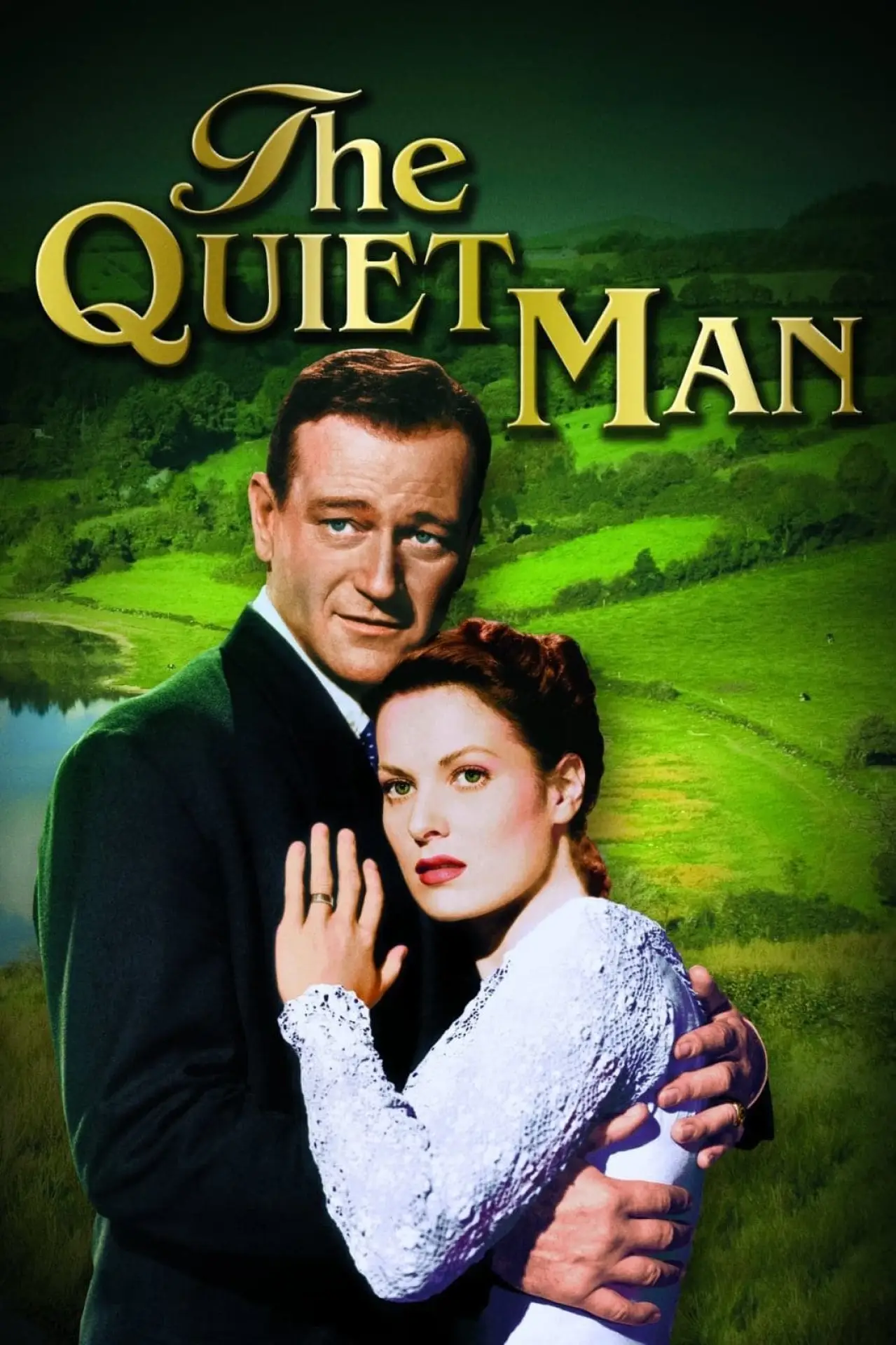 Plakat filmowy "Spokojny człowiek"
