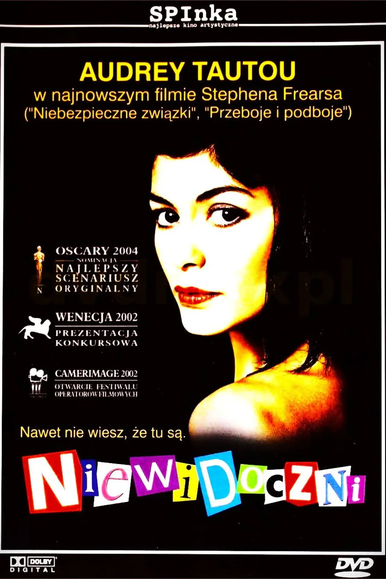 Plakat filmowy "Niewidoczni"