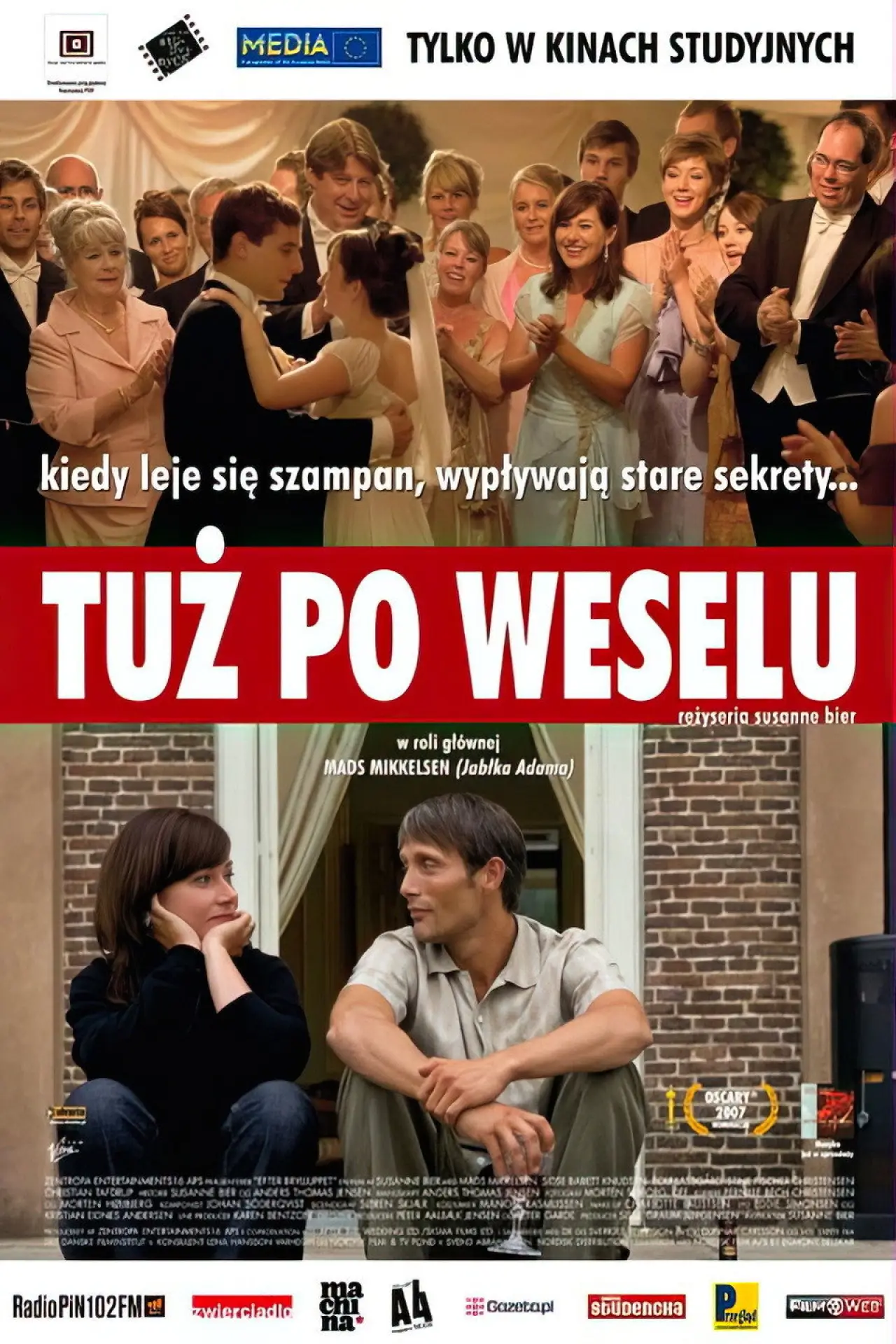 Plakat filmowy "Tuż po Weselu"