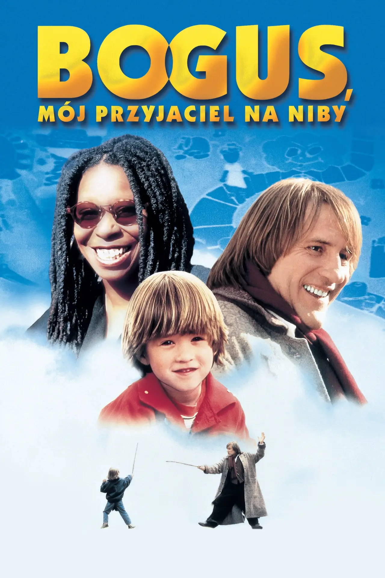 Plakat filmowy "Bogus, mój przyjaciel na niby"