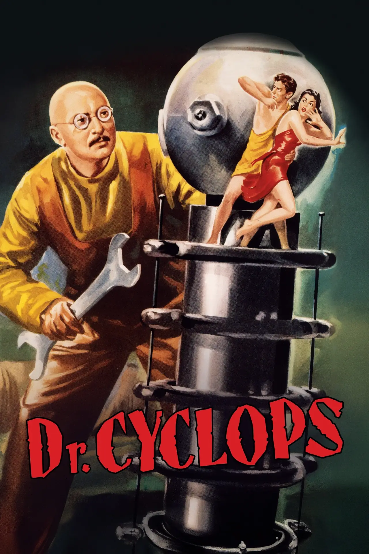 Plakat filmowy "Doktor Cyklop"