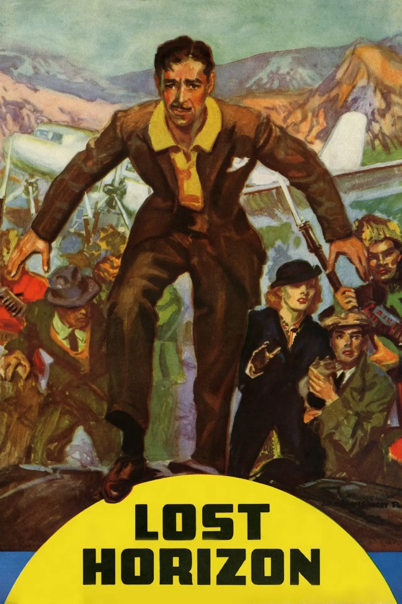 Plakat filmowy "Lost Horizon"