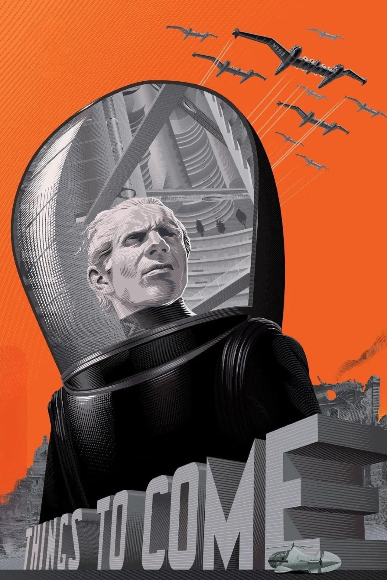 Plakat filmowy "Rzeczy, które nadejdą"