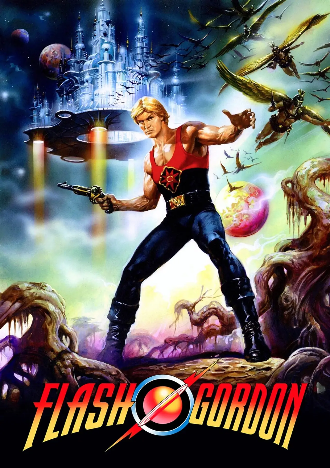 Plakat filmowy "Flash Gordon"