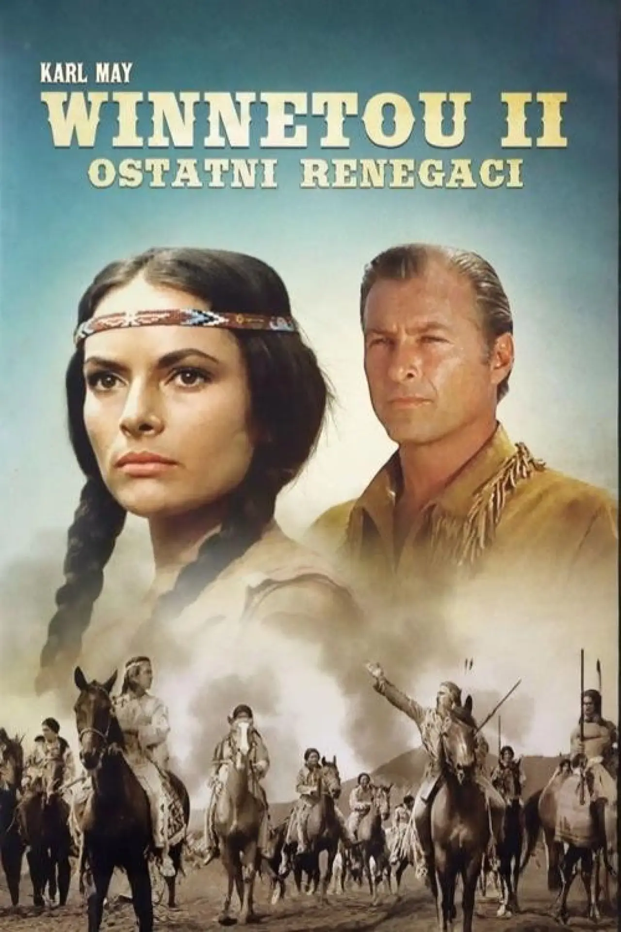 Plakat filmowy "Winnetou II: Ostatni renegaci"