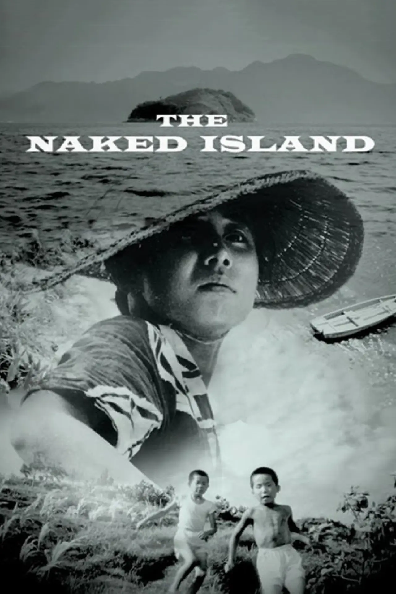 Plakat filmowy "Naga wyspa"