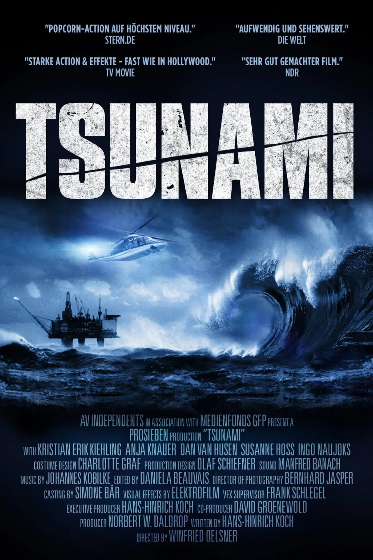Plakat filmowy "Tsunami"