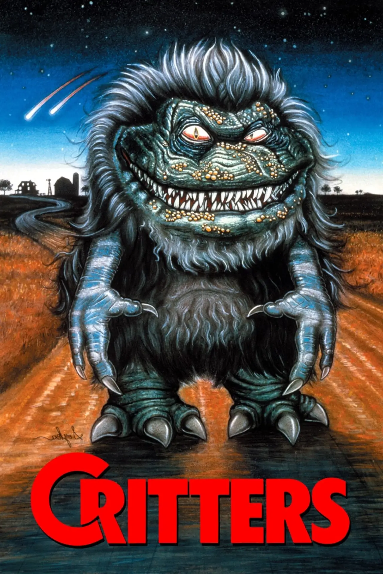 Plakat filmowy "Critters"