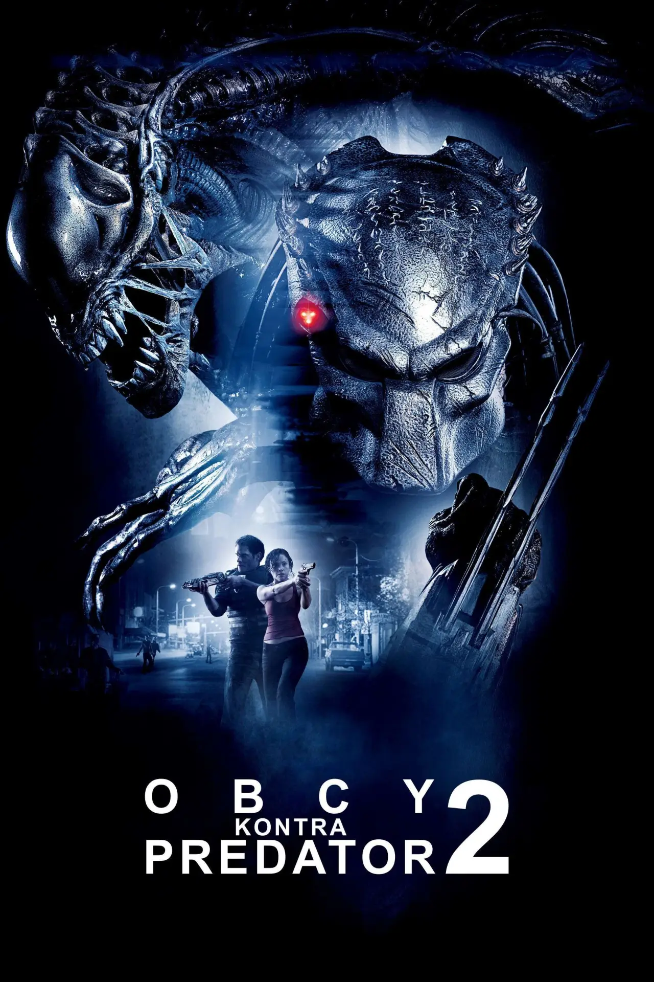Plakat filmowy "Obcy kontra Predator 2"