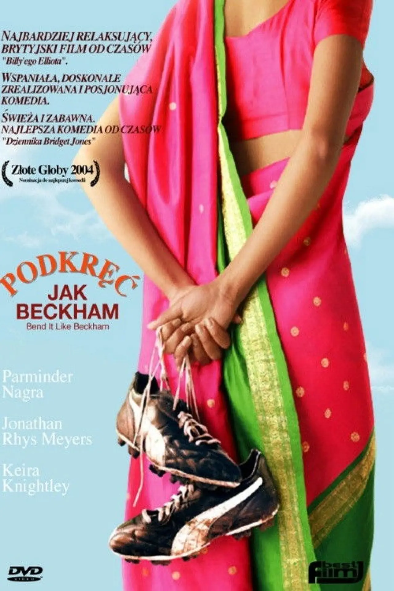 Plakat filmowy "Podkręć jak Beckham"